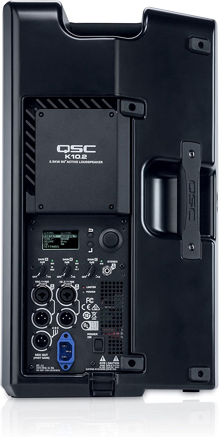 QSC K10.2 Active 10 Powered 2000 Watt Loudspeaker (Open Box)