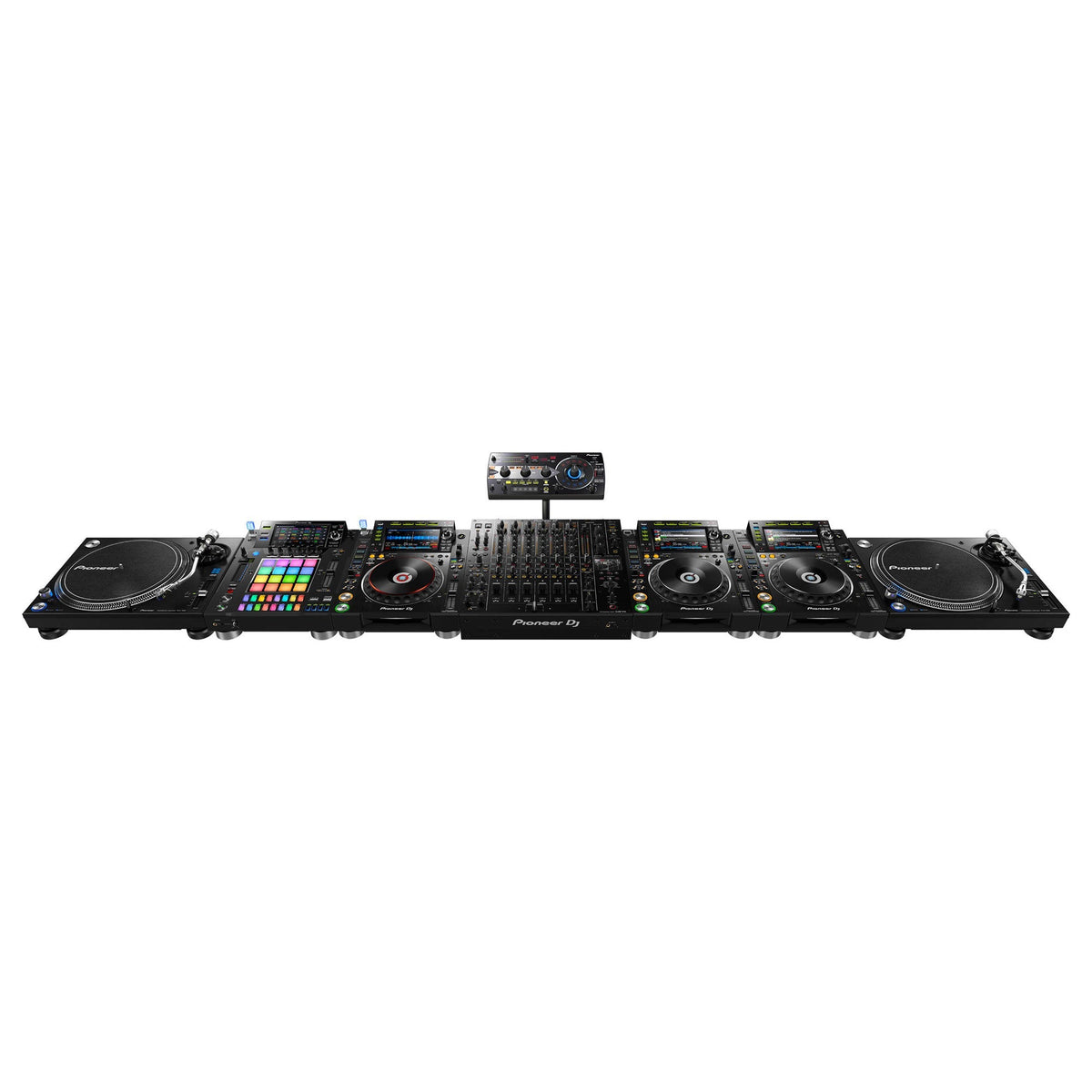 Pioneer DJ DJM-V10 6-Channel Professional DJ Mixer + ProX XS-DJMV10 Case