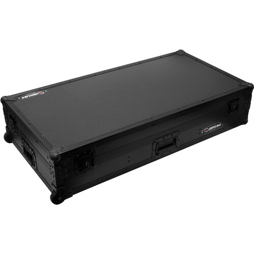 Odyssey Industrial Board Case for 12" DJ Mixer and Two Pioneer CDJ-3000 (All Black)