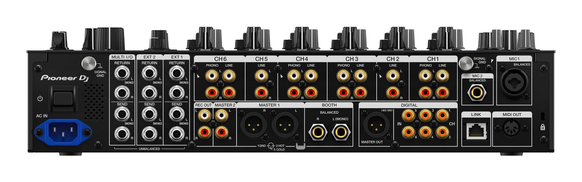 Pioneer DJ DJM-V10-LF Long Fader Creative-style 6-channel DJ Mixer (Open Box)