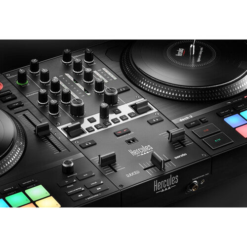 Hercules DJControl Inpulse T7 2-Deck Motorized DJ Controller Black