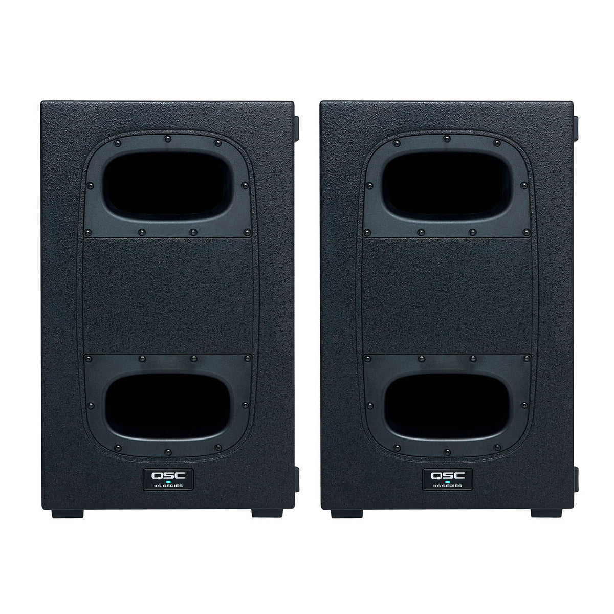 QSC KS112 2000W 12" Compact Powered Subwoofer (Pair)