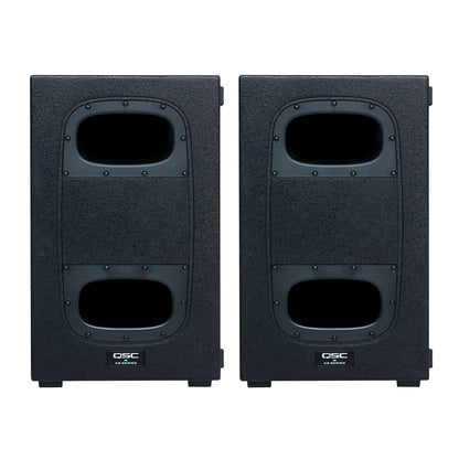QSC KS112 2000W 12" Compact Powered Subwoofer (Pair)
