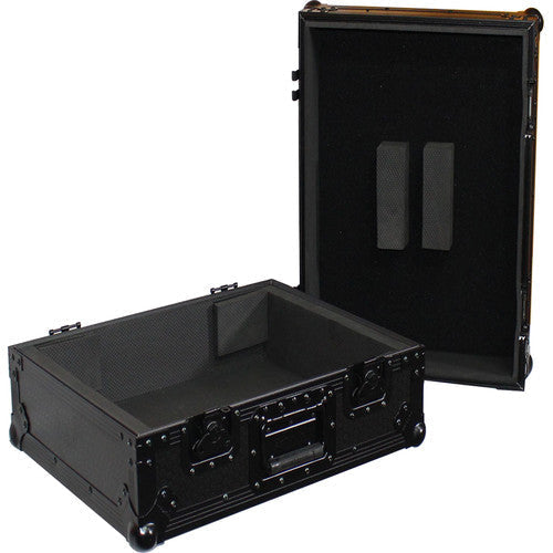 ProX T-TTBL Case for SL1200-Style Turntable (Black on Black)