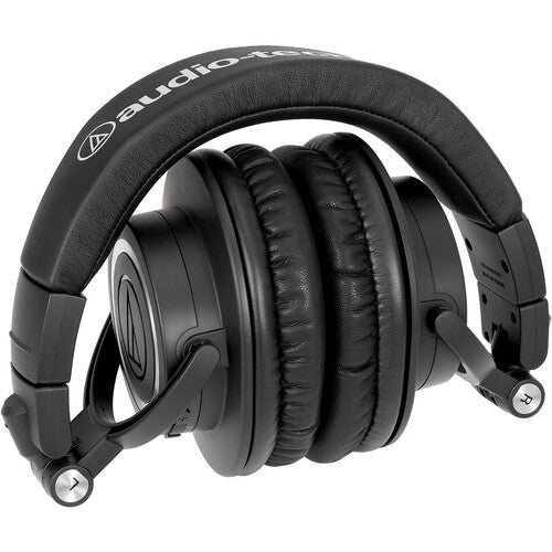 Audio-Technica Consumer Wireless Over-Ear Headphones with 45mm Drivers and Microphone/USB-C