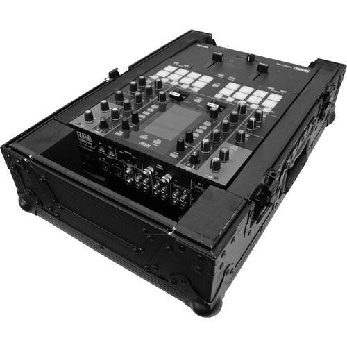 ProX XS-RANE72BL Flight Case for 11" Rane 72 DJ Mixer (Black-on-Black)
