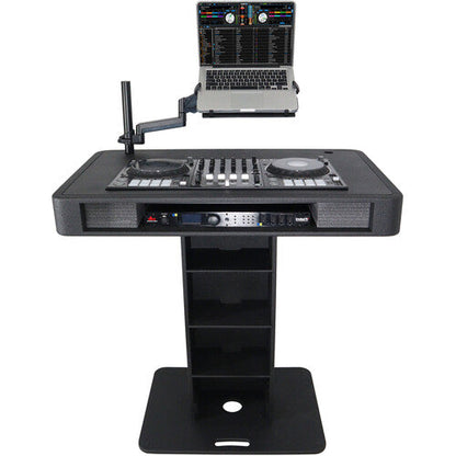 ProX XZF-DJCT BL DJ Control Tower for DJ Controllers with Hard Case (Black)
