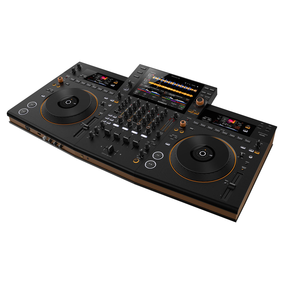 Pioneer DJ OPUS-QUAD All-in-One DJ System + Odyssey 1U Flight Case
