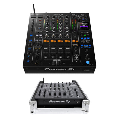 Pioneer DJ DJM-A9 4-Channel Digital Pro-DJ Mixer + Headliner Los Angeles Headliner Flight Case