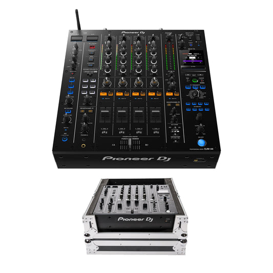 Pioneer DJ DJM-A9 4-Channel Digital Pro-DJ Mixer + Magma Mixer-Case