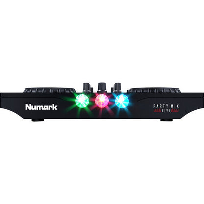 Numark Party Mix Live DJ Controller with Built-In Light Show and Speakers