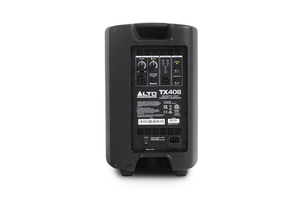 Alto Professional TX408 350W 8-inch Powered Loudspeaker with Bluetooth