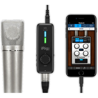 IK Multimedia iRig Pro I/O Audio and MIDI Interface for Mac, Windows & iOS (Open Box)