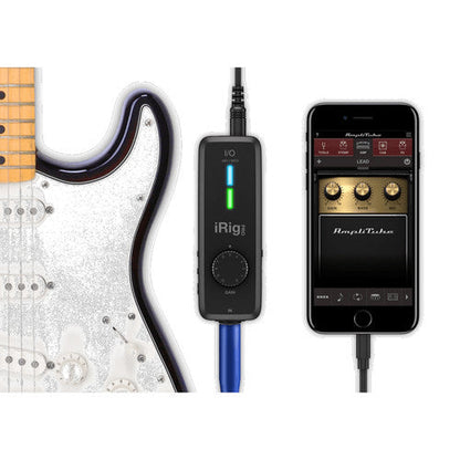 IK Multimedia iRig Pro I/O Audio and MIDI Interface for Mac, Windows & iOS (Open Box)