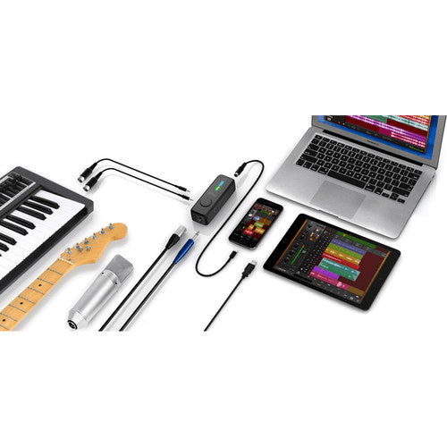 IK Multimedia iRig Pro I/O Audio and MIDI Interface for Mac, Windows & iOS (Open Box)