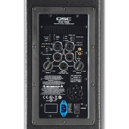 QSC KW152 1000W 15 Active 2-Way Loudspeaker (Open Box)