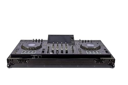 Headliner Low-Profile Flight Case with Wheels for AlphaTheta XDJ-AZ (Pitch Black)