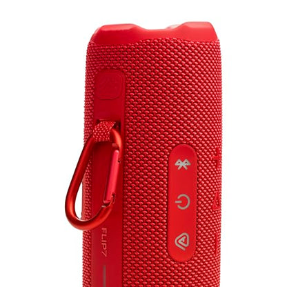 JBL Flip 7 Portable Waterproof Bluetooth Speaker (Red)