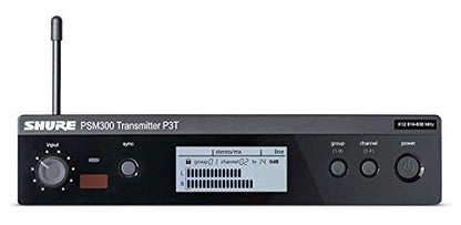 Shure PSM 300 Twin-Pack Pro Wireless In-Ear Monitor Kit (G20: 488 to 512 MHz)