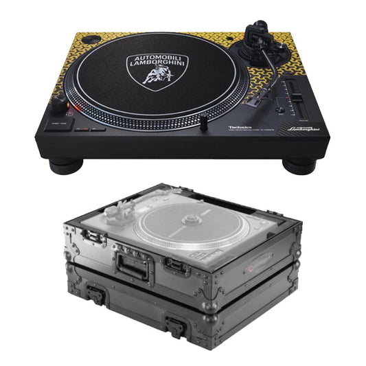 Technics SL-1200M7B Direct Drive Turntable + Odyssey Black Label Flight Case