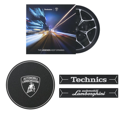 Technics SL-1200M7B Direct Drive Turntable + Odyssey Flight Zone Universal 1200 Style Dj Turntable Ata Case