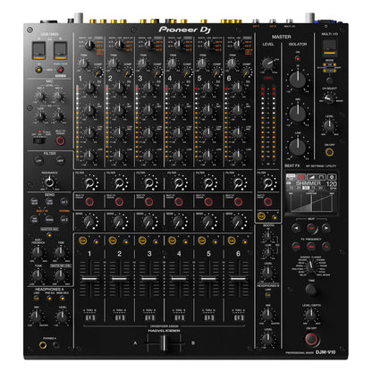 Pioneer DJ DJM-V10 6-Channel Professional DJ Mixer + ProX XS-DJMV10 Case