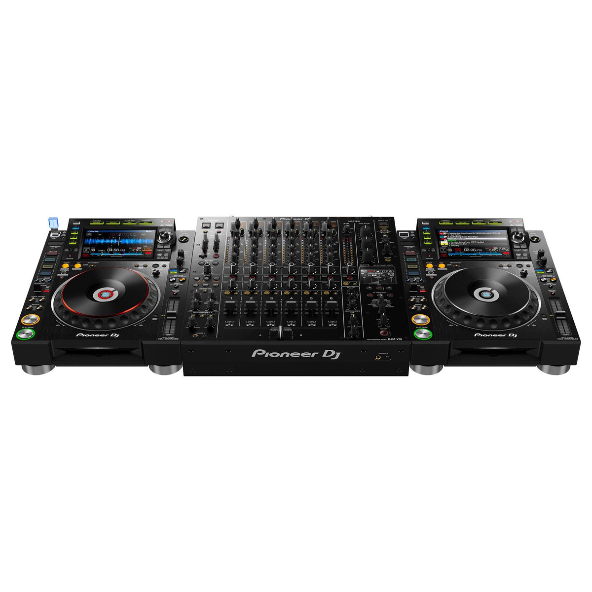 Pioneer DJ DJM-V10 6-Channel Professional DJ Mixer + ProX XS-DJMV10 Case