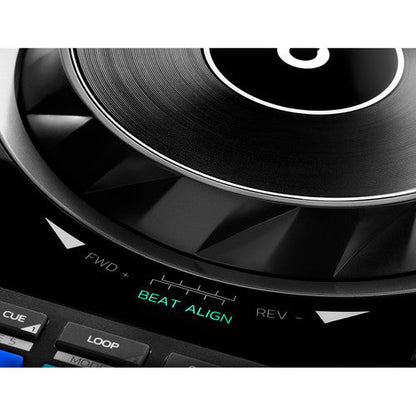 Hercules DJControl Inpulse 500 2-Deck USB DJ Controller with DJUCED Light - Headliner HL12002 Pro-Fit Case