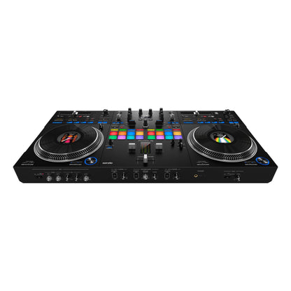 Pioneer DJ DDJ-REV7 2-Channel Serato DJ Pro Controller + Magma FLXGUARD DJ Controller Trolley