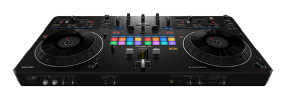 Pioneer DJ DDJ-REV5 Scratch-style 2-channel performance DJ controller + Magma FLXGUARD DJ Controller Trolley