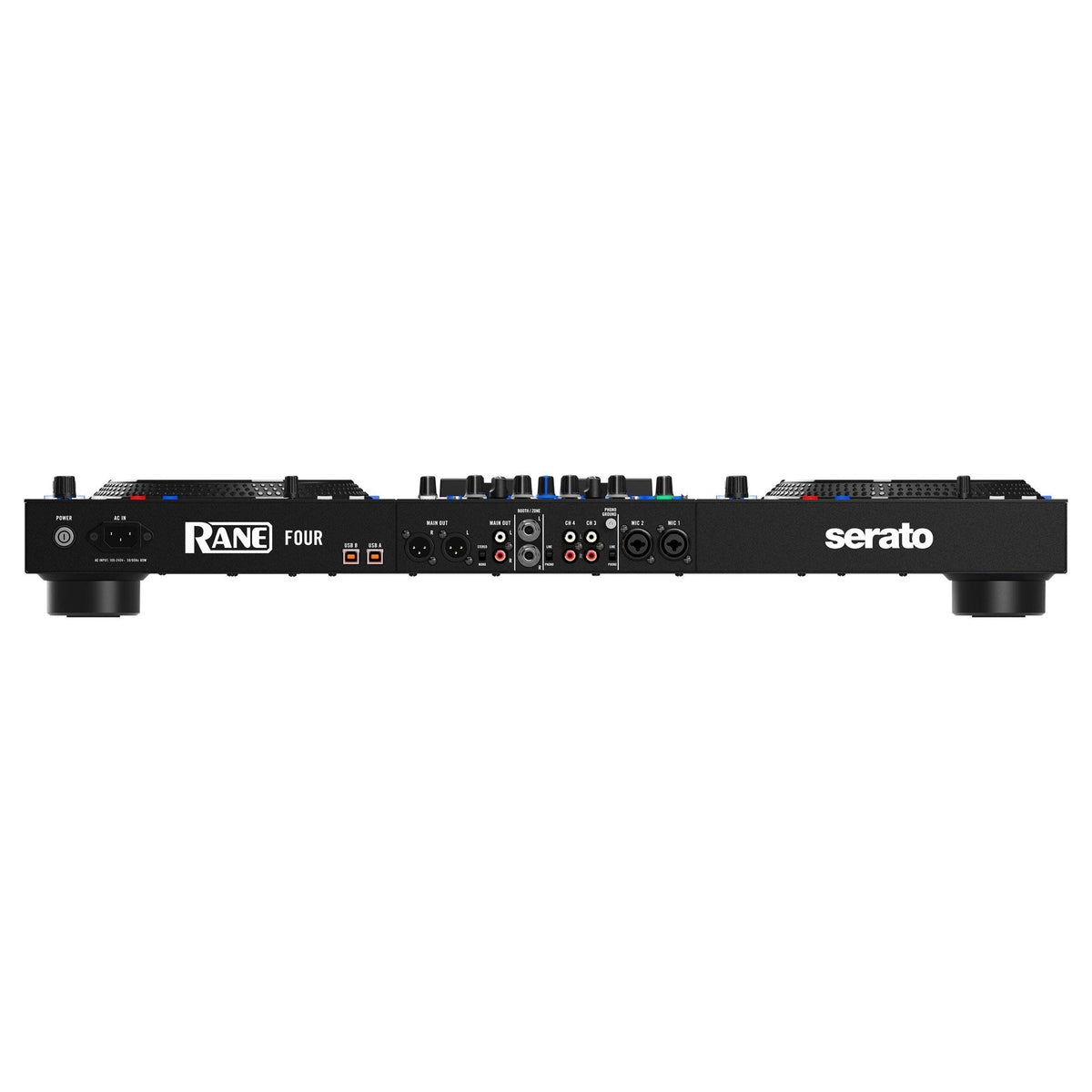 Rane Four Advanced Four-Channel Stems DJ Controller + Magma FLXGUARD DJ Controller Trolley