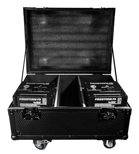 JMAZ Lighting JZ7002 4 Unit Road Case for Firestorm F3 Cold Spark Machine