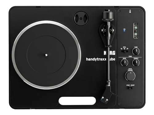 Korg handytraxx tube Portable Record Player with Nutube Vacuum Tube Technology
