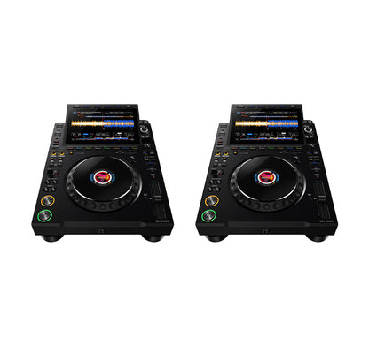 2 x AlphaTheta CDJ-3000X flagship DJ player + 1 x Pioneer DJ DJM-A9 4-Channel Digital Pro-DJ Mixer