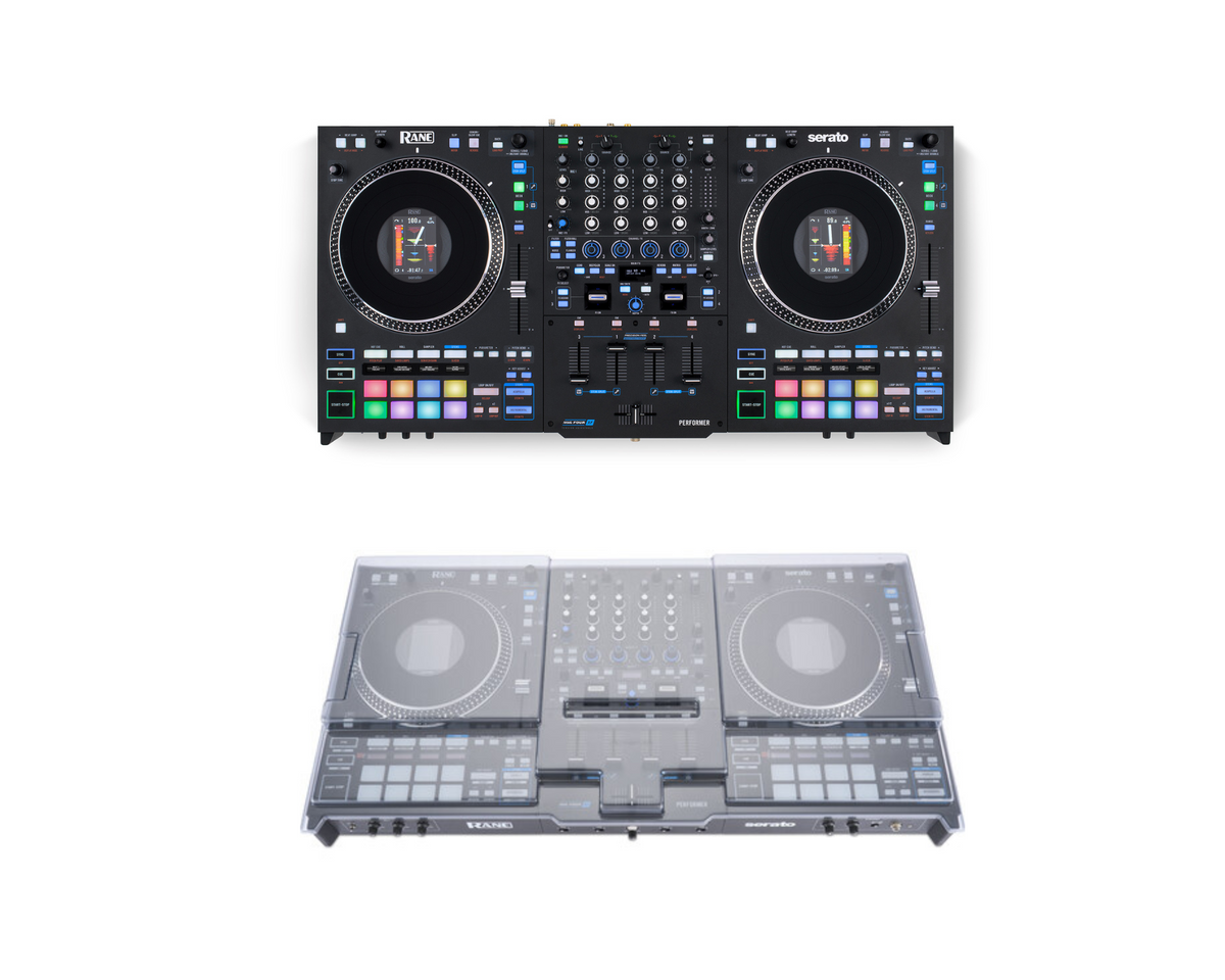 Rane Performer 4-channel motorized DJ controller + Decksaver Dust Cover