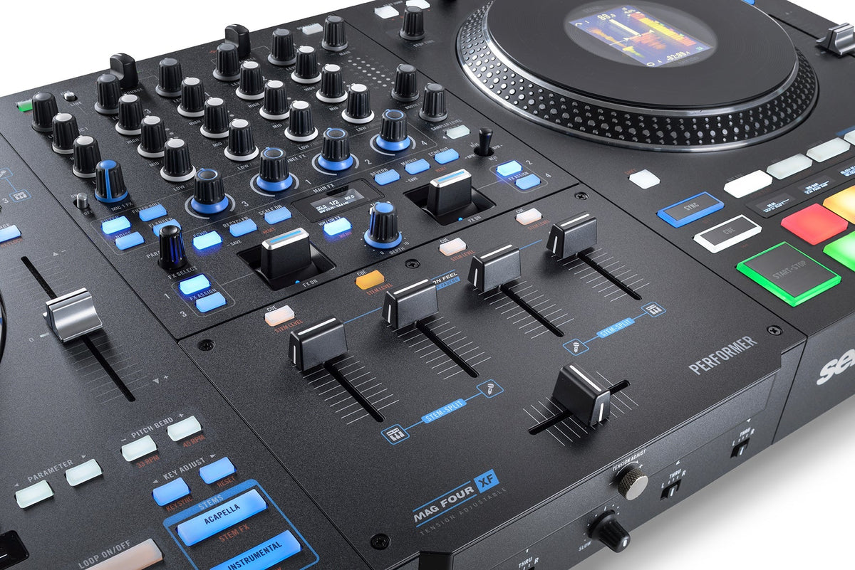 Rane Performer 4-channel motorized DJ controller + Decksaver Dust Cover