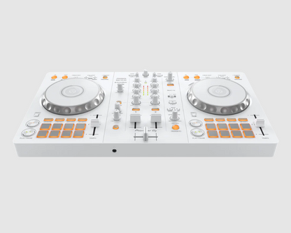 Pioneer DJ DDJ-FLX4 2-Channel DJ Controller  - White + Decksaver Dust Cover