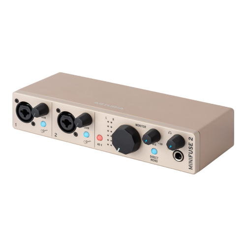 Arturia MiniFuse 2 Champagne Limited Edition Dual USB Audio Interface - Champagne