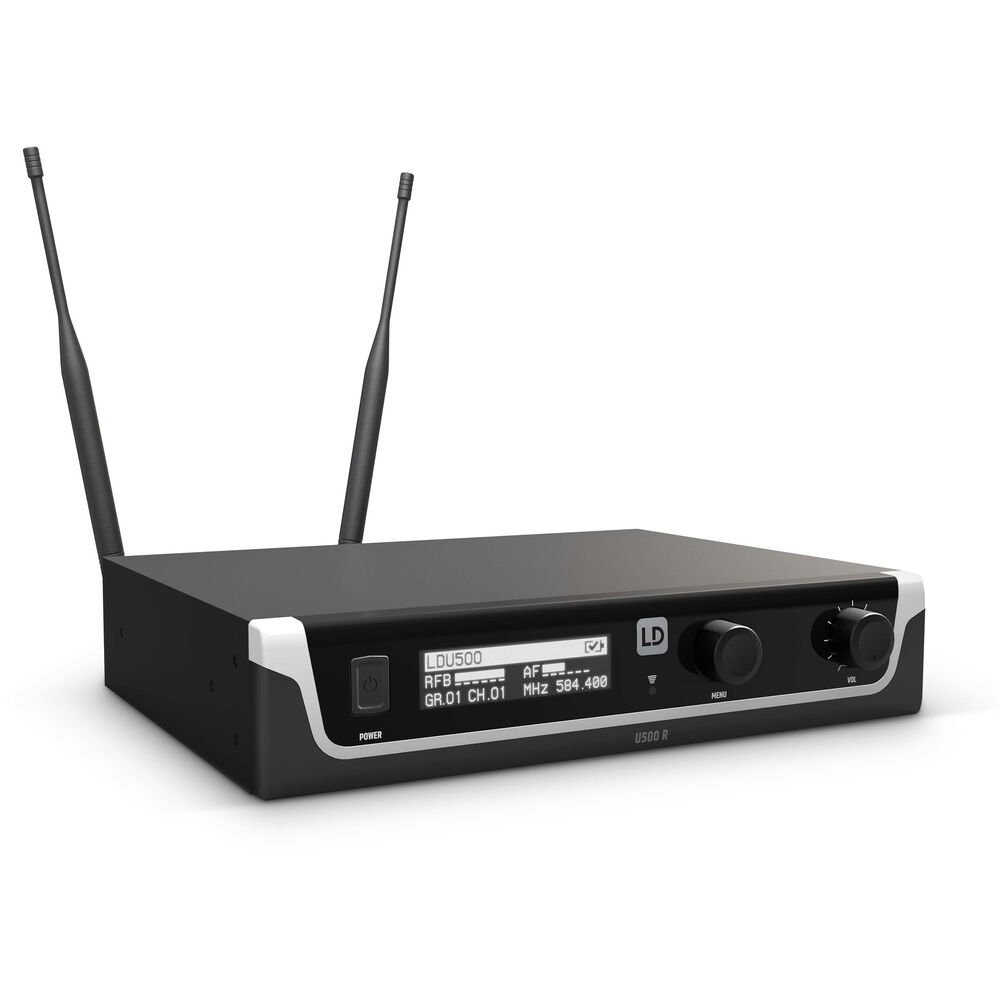 LD Systems U505 HHD - Wireless Microphone System with Dynamic Handheld Microphone - 470-490 MHz