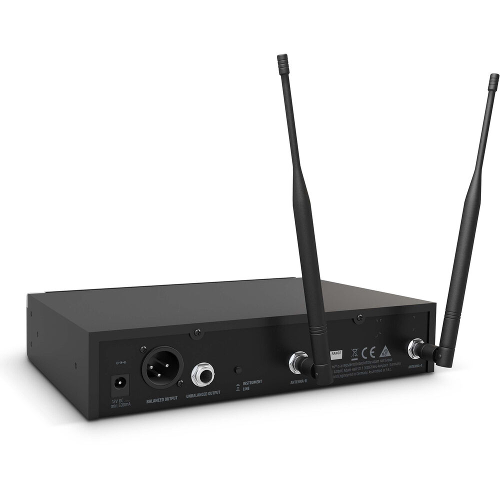 LD Systems U505 BPH2 - Wireless Microphone System with 2-Bodypacks / 2-Headsets - 470-490 MHz