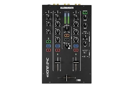 Allen & Heath Xone:24C Professional 2+1 Channel Hybrid DJ Mixer with USB-C Interface