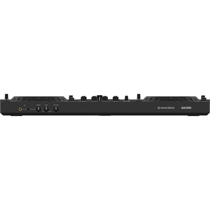 AlphaTheta DDJ-GRV6 4-channel DJ Controller with Groove Circuit and Pioneer HDJ-X5 Professional DJ Headphones (Silver)