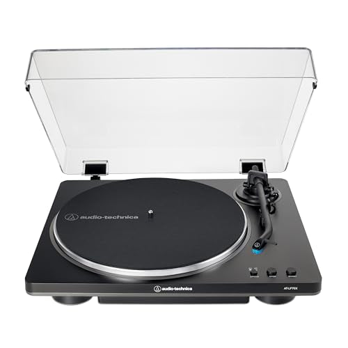 Audio-Technica Consumer AT-LP70X Fully Automatic Belt-Drive Turntable (Black and Gray)