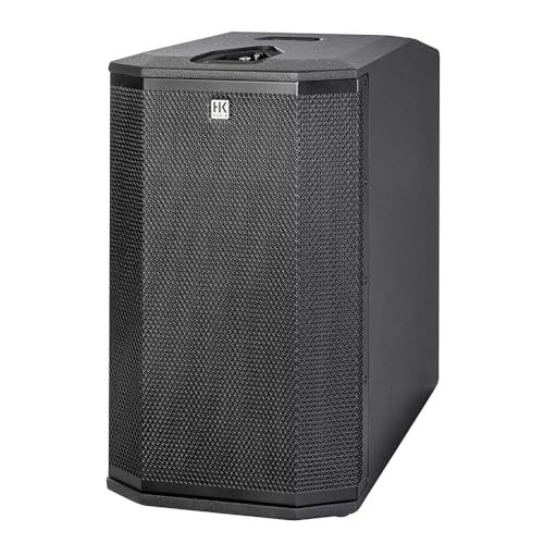 HK AUDIO Polar 12 MK2 2000W Powered Column PA with 12" Sub (Black)