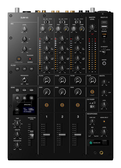 AlphaTheta DJM-V5 Next-generation 3-channel DJ mixer