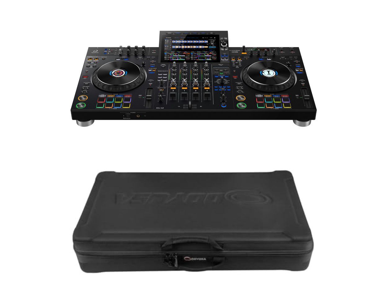 AlphaTheta XDJ-AZ All-in-one DJ system + Odyssey EVA-Molded Soft Case/Bag with Wheels