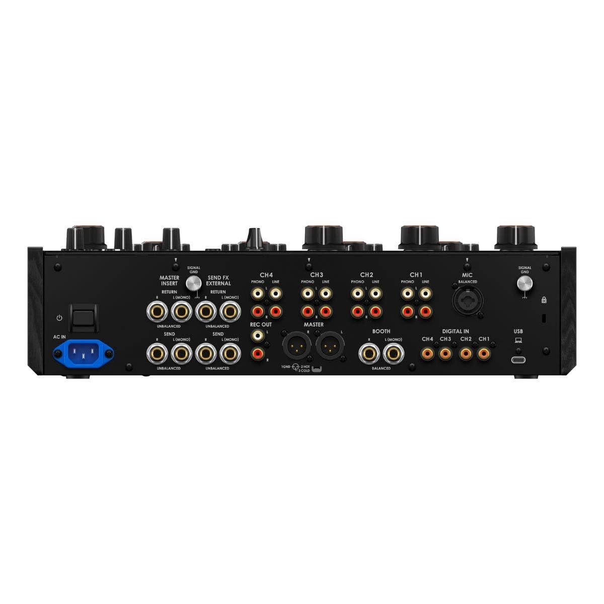 AlphaTheta EUPHONIA Professional 4-Channel Rotary Mixer with CDJ-3000 Professional DJ Media Player Pair