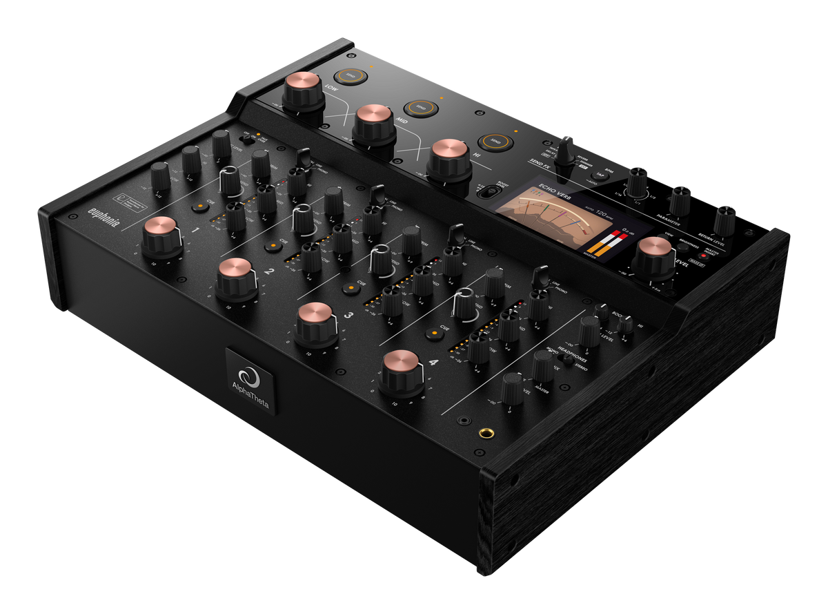 AlphaTheta Euphonia Professional Rotary Mixer + Odyssey Case (VUATEUPHONIA)