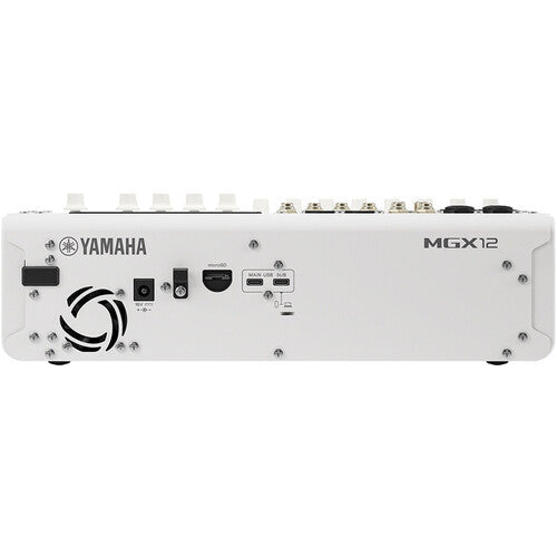 Yamaha MGX12 18-Channel Digital Mixing Console with Audio Interface (White)