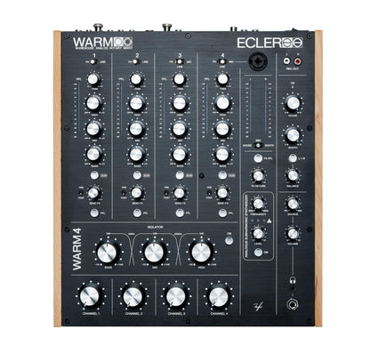 Ecler WARM4 Professional 4-Channel Analog Rotary DJ Mixer